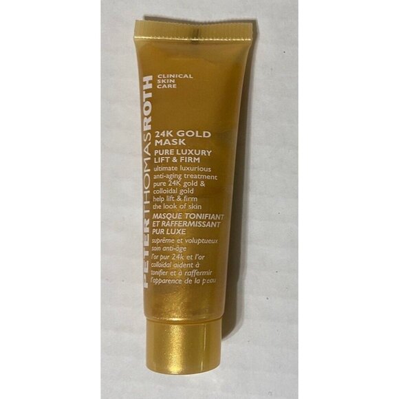 Peter Thomas Roth 24K Gold Lift & Firm Mask  0.47oz/14mL Mini/Trial Travel Tube - Picture 1 of 2